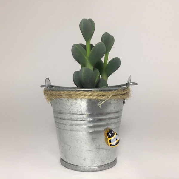 Cubo Rural Abeja / Country Tub Bee